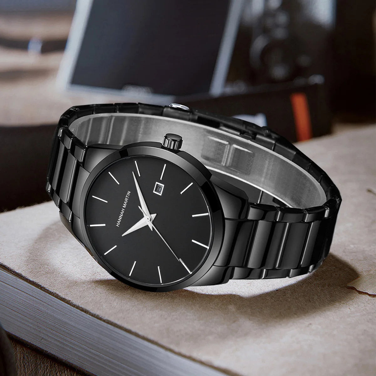 HANNAH MARTIN Bracelet montre homme 40mm