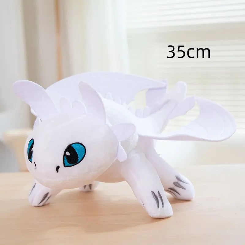20-35CM Cartoon Toothless Peluche Toy Cute Anime Doll Dragon Pillow Stuffed Soft Doll Fans Collection Birthday Gifts