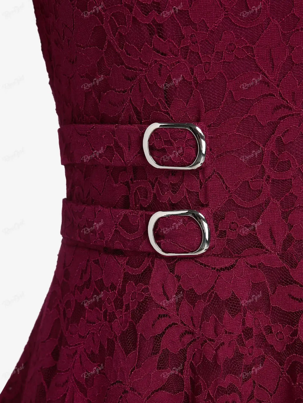 ROSEGAL Blouse à Lacets Bouclée Grande Taille & Courbes pour Femmes, T-shirts à Col, Mode Printemps Été, Nouveaux Tops