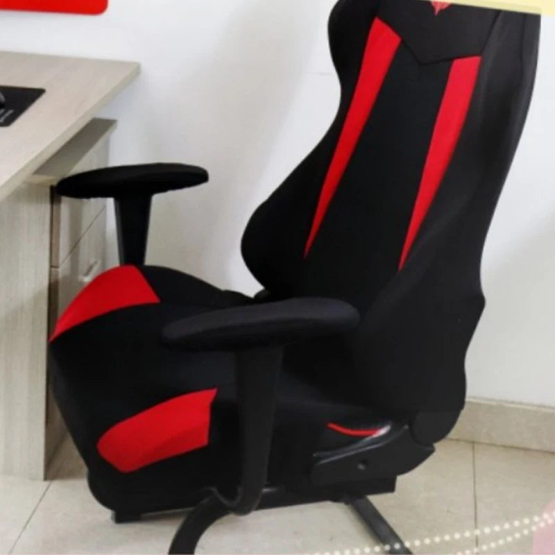 Home Office Computer E-Sports Chair Seat Cover Universal Elastic Dustproof Stretch Seat Protect Armchair Slipcovers Set