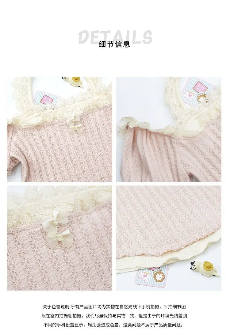 Mini Skirts Women Sweet Kawaii Lace Ruffles Patchwork Y2k Beige Japanese Lolita Streetwear All-match Party Students Summer Chic