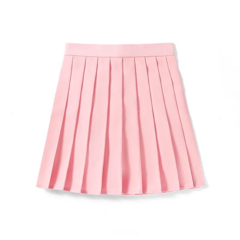 High Waist Skirt Ladies Summer Clothes Women's A Line Harajuku Korean Style Black Mini Pleated Skirt For School Girl Uniform